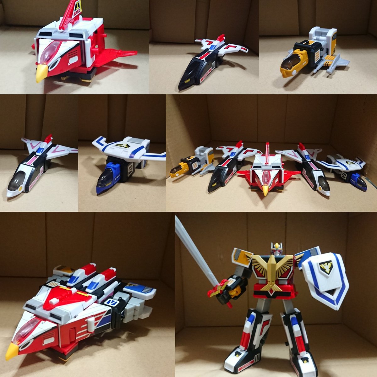 Uzivatel Tatsu Nova Na Twitteru 完成 やはりアクションポーズが出来るスーパーミニプラは最高だね 後は ジェットガルーダ が届くのを待つのみ スーパーミニプラ スーパー戦隊シリーズ スーパー戦隊 鳥人戦隊ジェットマン ジェットマン 天空合体