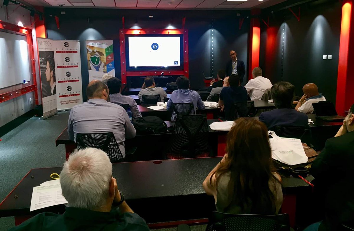 NetechSolution's tweet photo. Oggi parliamo di #emailsecurity insieme a #Libraesva. Incotro informativo presso il #DataCenter
Supernap sulle Tecniche d'intrusione alle e-mail e soluzioni difensive efficaci. https://t.co/rvNeHh6owe