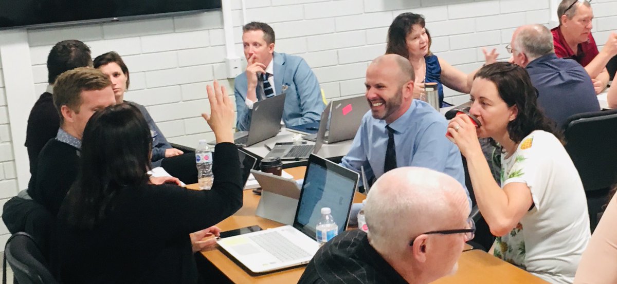 mrjtyler's tweet image. Our ⁦@SturgeonSchools⁩ leadership teams engaged and loving learning together. Sharing about recent learning sprints and how they helped to move our schools forward. #sturgeonlearns #abed #learningsprint