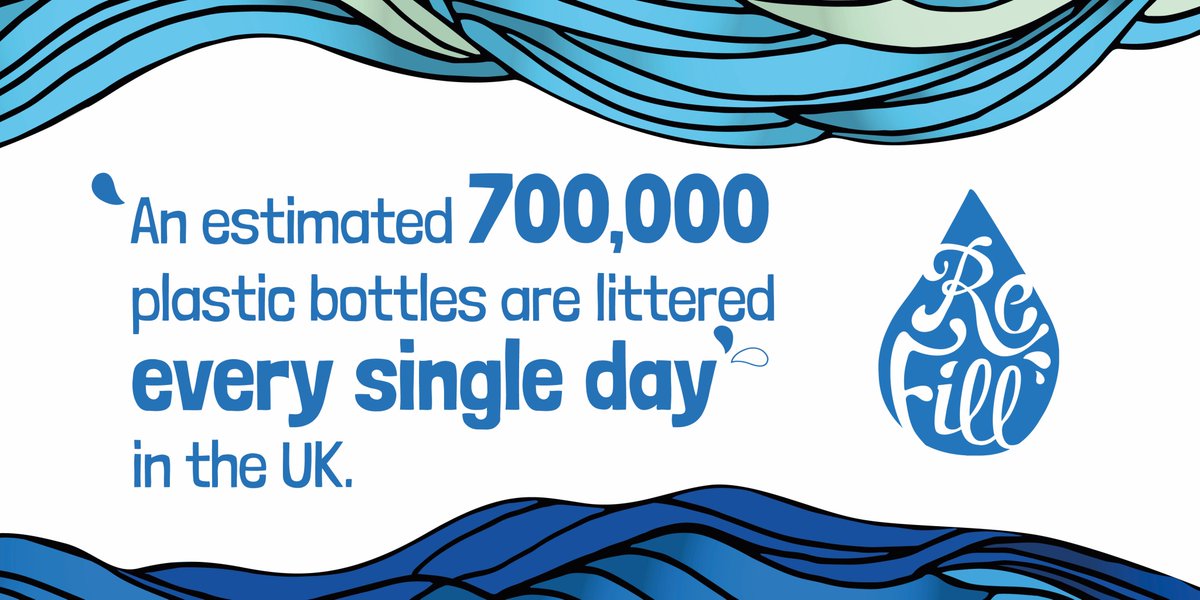 Have you #GotTheBottle to become one of our amazing Local Champions and start up your own Refill Scheme in Wales? 💚Why not get in touch today on #NationalRefillDay and start helping to save 700,000 plastic bottles from being littered every day! 🙏