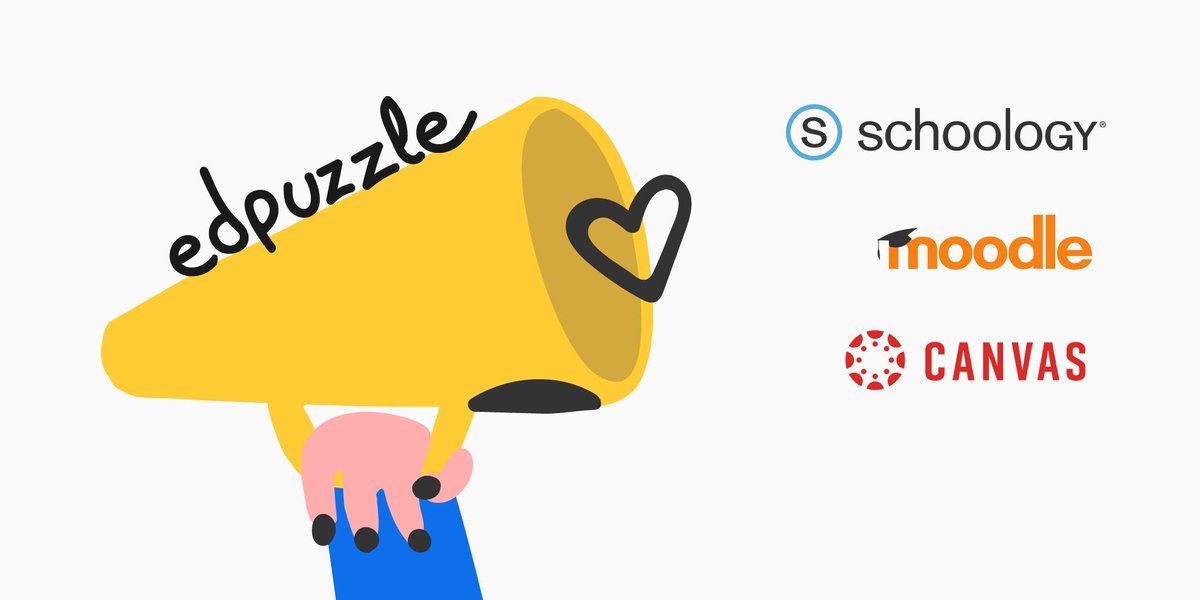 Heads up, #teachers! #Edpuzzle just got a whole lot better if your school uses <a href="/CanvasLMS/">Canvas LMS</a>, <a href="/Schoology/">Schoology</a> or <a href="/moodle/">Moodle | Online learning, delivered your way.</a>! Now students can watch edpuzzles directly on your LMS &amp; their grades will be synced automatically! What do you think? buff.ly/2S5d37a