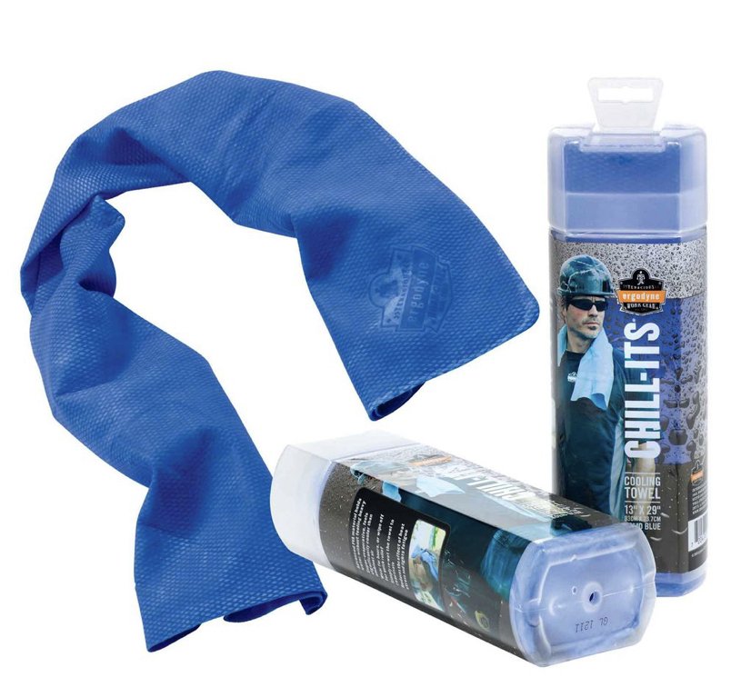 If your looking for a couple good ways to "Beat the Heat" this summer. Start with a cooling towel and then get yourself a fan over your mower! cooltops.com makes a great canopy and fan for almost any machine.