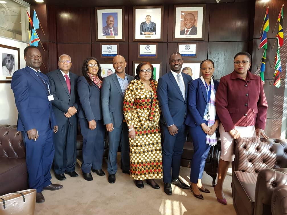 The SADC-LA Leadership today met with the SADC Executive Secretary, H.E. Dr. Stergomena Lawrence Tax. This constitutes SADC-LA's strategic vision implementation to work with the Regional Body to inspire positive development impact towards social &amp; economic justice.