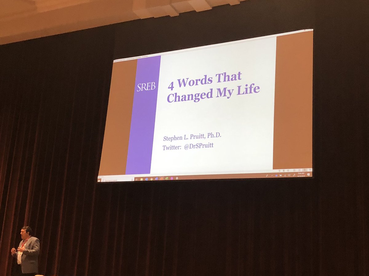 CrystalPepperK's tweet photo. Ready for an incredible day of learning!  #GTSymp19 https://t.co/EI7h2LLWL5
