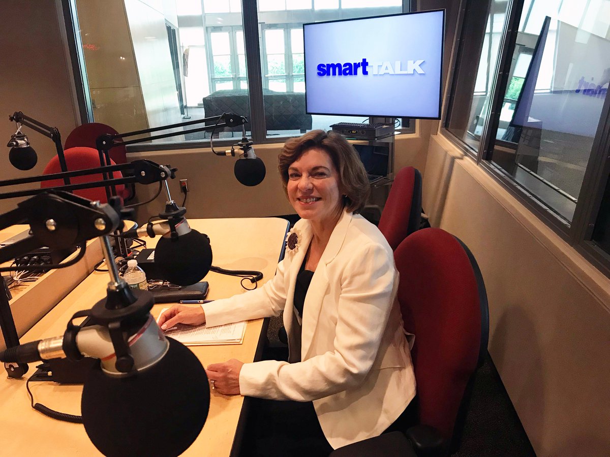 BarbaraMistick's tweet photo. Thanks to @WITF for hosting me this morning on Smart Talk. I always enjoy discussing @WilsonCollegePA with host @Scott_LaMar. Here I am in the studio.  #NPR https://t.co/4r6gMgaWHQ