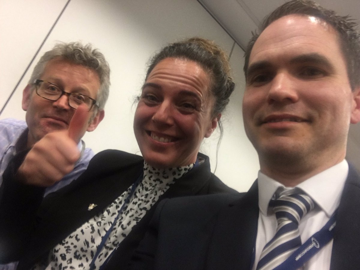 The Sussex and East Surrey gang waiting to hear @AO_AdamDoyle speak about the progress we have made as a system at #nhsconfed19 <a href="/AllisonCannon14/">Allison Cannon</a> @SES_STP