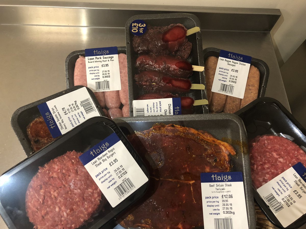 haigsfoodhall's tweet photo. £20 BBQ Pack on sale now #sunsout #Aberdeen #haigs #lean #BBQ #pack https://t.co/kjNaCdMd6t