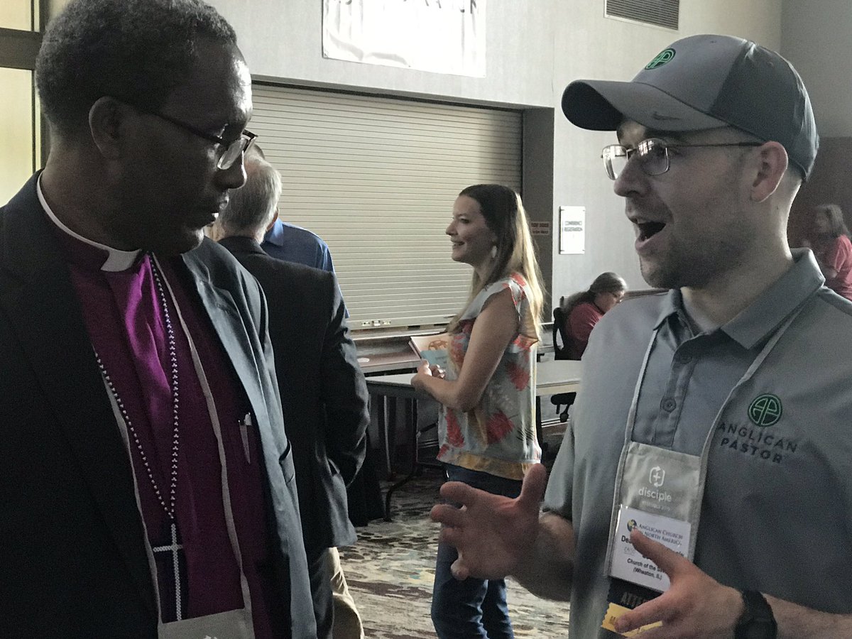 AnglicanCompass's tweet photo. Bishop Seth of Burundi is here! #Disciple2019 https://t.co/ftuiEKSohn