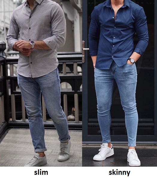 Überraschung Drinnen Elend difference between skinny and slim fit jeans ...