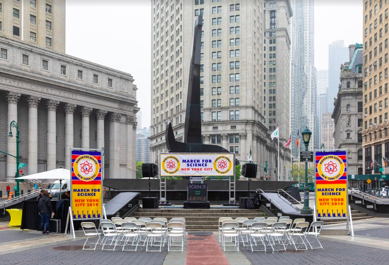 sciencemarchnyc's tweet photo. THANK YOU to everyone who filled these seats at #MarchForScience2019 https://t.co/lZSe8VTJaN