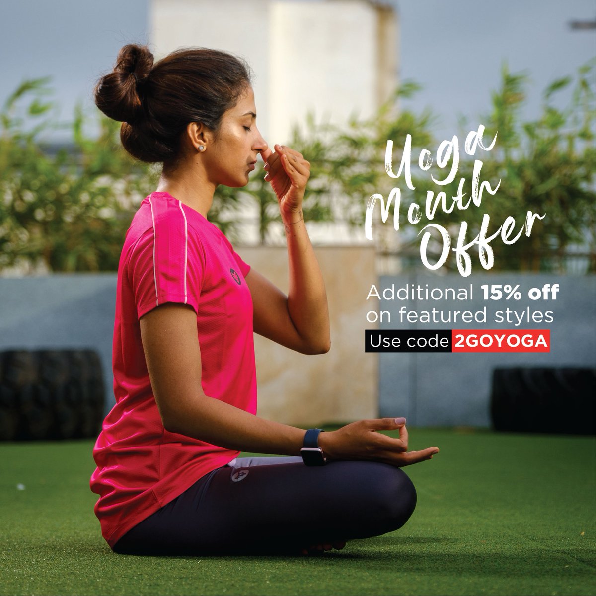 2GoActivewear's tweet photo. In light of Yoga Day, we're exploring techniques to better our everyday fitness and mindfulness. Pictured here is the pranayama using the Mrigi Mudra.

Shop yoga wear for women and get additional 15% off from June 19th to July 5th. Use code 2GOYOGA: https://t.co/3QTtRHIUUP https://t.co/D8mf8wQe2Z