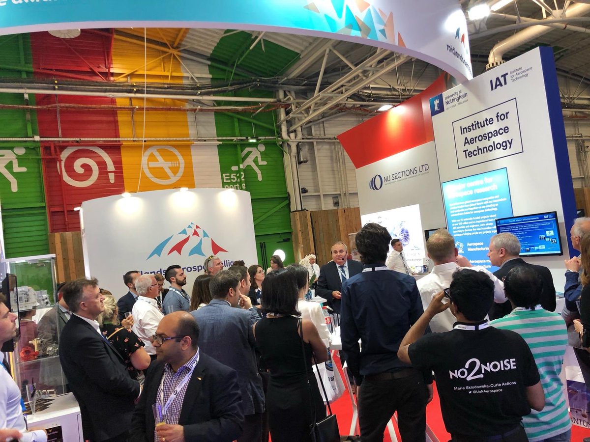 UoNAerospace's tweet photo. Prof Serhiy Bozhko, IAT Director,  launches our IAT Strategy 2025 and looks back over a decade of achievement! @salondubourget @BozhkoSerhiy #ParisAirShow https://t.co/d6H7VlbBde https://t.co/mMhlr94WF1