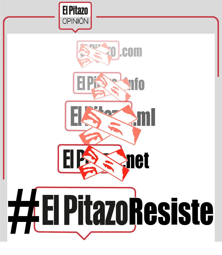 ElPitazoTV's tweet image. #CARICATURA | Bloquean a @ElPitazoTV porque la prensa libre es una verdadera amenaza para las dictaduras #ElPitazoResiste #BacheletEsContigo - por @AnaBlackLl