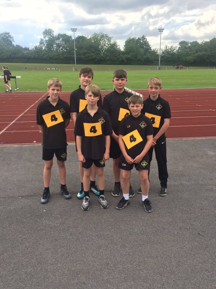 CastlefordPE's tweet photo. Year 7 boys athletics team competing in the Wakefield Y7 tournament https://t.co/vy18E5Itwc