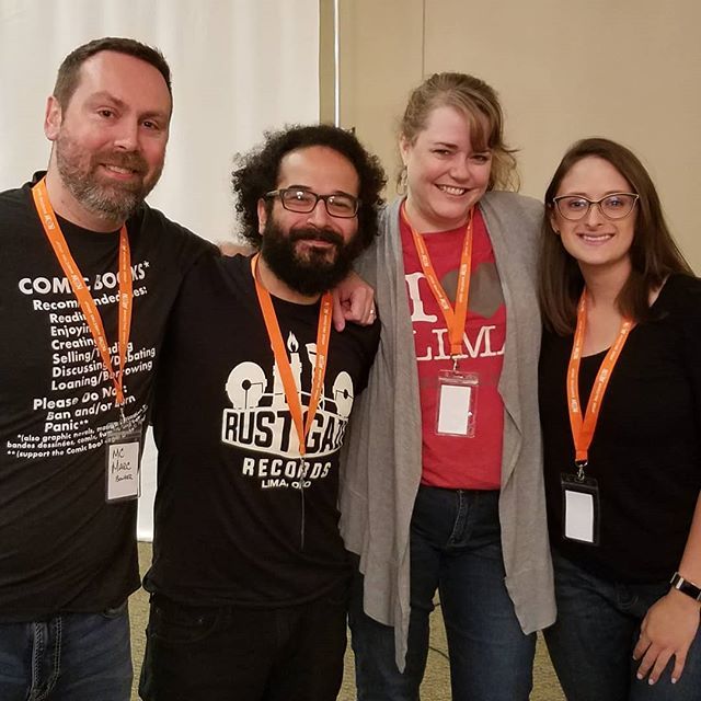 MeetingPlaceonM's tweet photo. Collaborators for @legacyartsdistrict in the house! 😁 So looking forward to being a part of the Legacy Arts District with @legacysounds419, @alteregocomics and @shopforgoodboutique!
.
.
.
#limaohio #legacysounds #alteregocomics #shopforgood #downtown… https://t.co/5zaX1DTlVY https://t.co/1S3wN2OJrG