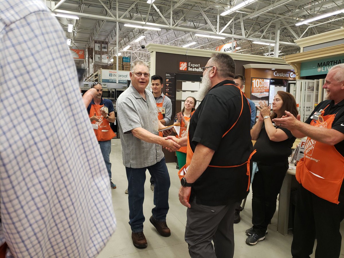 NorthDepot's tweet photo. VOC $5,000 Sweepstakes Winner from the North Windham Home Depot!! Congratulations Len!! @JPhillipsD176 @JasonArigoni @tall_kool_one @rodick_annette @HJGelston https://t.co/rKoGHYWuoj