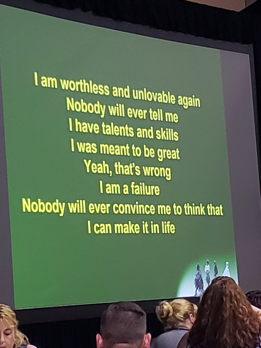 chedan20's tweet image. The goal...to have kids read it from the bottom up. #TISC2019