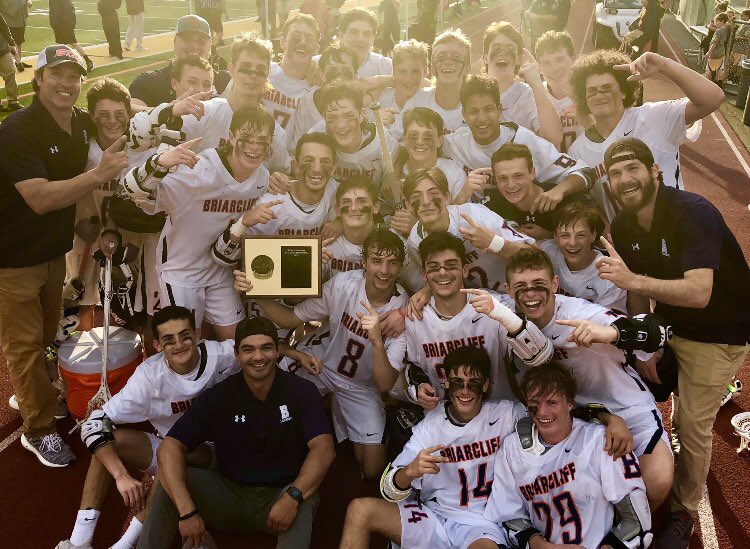 Shout out to former @Elmira_Lacrosse standout, Alfredo Meola ‘96, on guiding Briarcliff to a <a href="/NYSPHSAA/">NYSPHSAA</a> Section 1 Boy’s Lacrosse title and being named the NYS Section 1 Coach of the Year! 👏👏👏 

#ElmiraProud #SOAR #GOEC #whyElmira