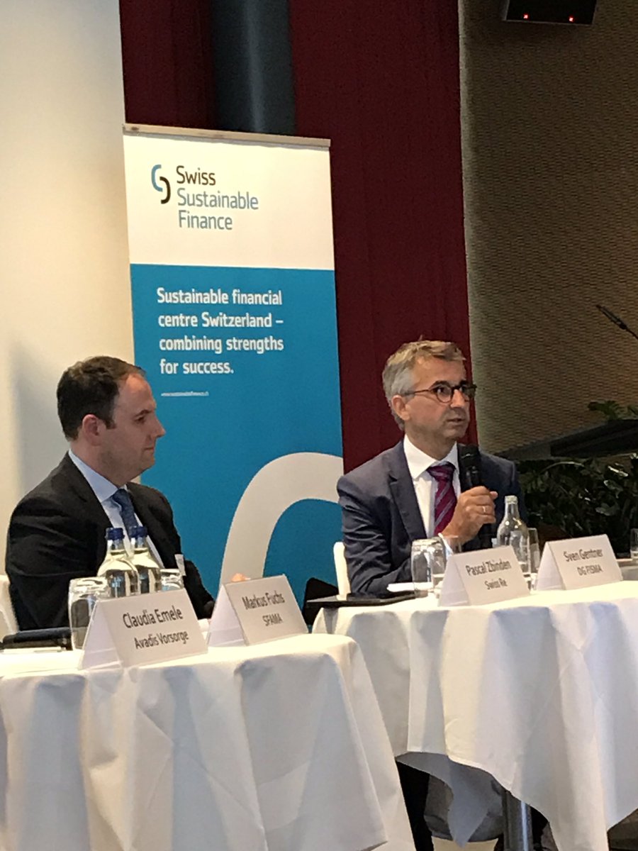 Excellent presentation by Sven Gentner DGFisma at the Swiss Sustainable Finance convention. Really encouraging to hear the voice of EU determination to focus the attention and effort of the entire financial system across all markets on stopping climate change.