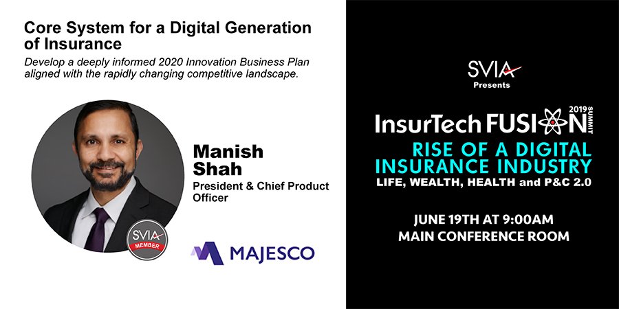 Majesco_Inc's tweet photo. Meet @manishshah of @_Majesco at #InsurTechFUSION #Majesco https://t.co/yP6exwoqmf