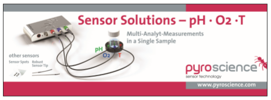 AWEIMagazine's tweet image. PyroScience are in AWE June 2019 - showcasing their sensor solutions.

They can be found on page 23 of our online version - bit.ly/31qFJc3

For more info on their products, please visit pyroscience.com 

#Environmental #SensorSolutions #News