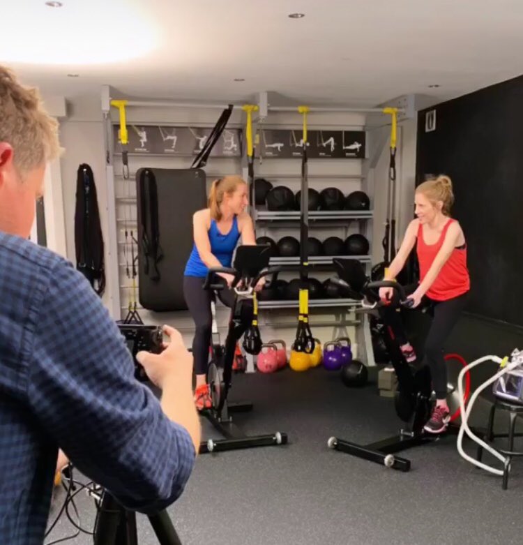 Zelda (@zellybev) on Twitter photo Great fun filming with @pactster today. Big thank you to <a href="/evolutionldn/">Evolution Fitness Studio</a> for the studio space. And huge thank you to Sarah, our superstar with CF, she smashed it (even though she hates exercise!)💪🏽 what a ledge! #cysticfibrosis #breas #noninvasiveventilation #acpcf #exercise #sweat Great fun filming with @pactster today. Big thank you to <a href="/evolutionldn/">Evolution Fitness Studio</a> for the studio space. And huge thank you to Sarah, our superstar with CF, she smashed it (even though she hates exercise!)💪🏽 what a ledge! #cysticfibrosis #breas #noninvasiveventilation #acpcf #exercise #sweat