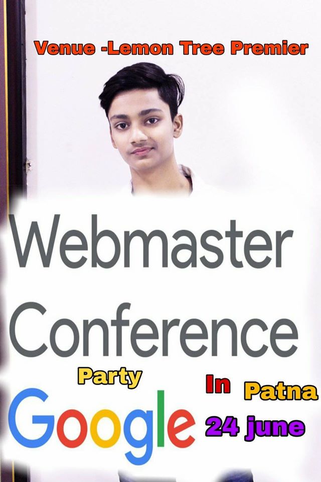 sahilkumarska's tweet photo. Hey All I am Coming To Patna At Lemon Tree Premier
On 24 of June For A Google Event.
#google #wmconf2019 #googleevent #googleindia #sahilkumarskb #skbtutorials #googlewebmaster #googlestudent https://t.co/whpGn7F7lk