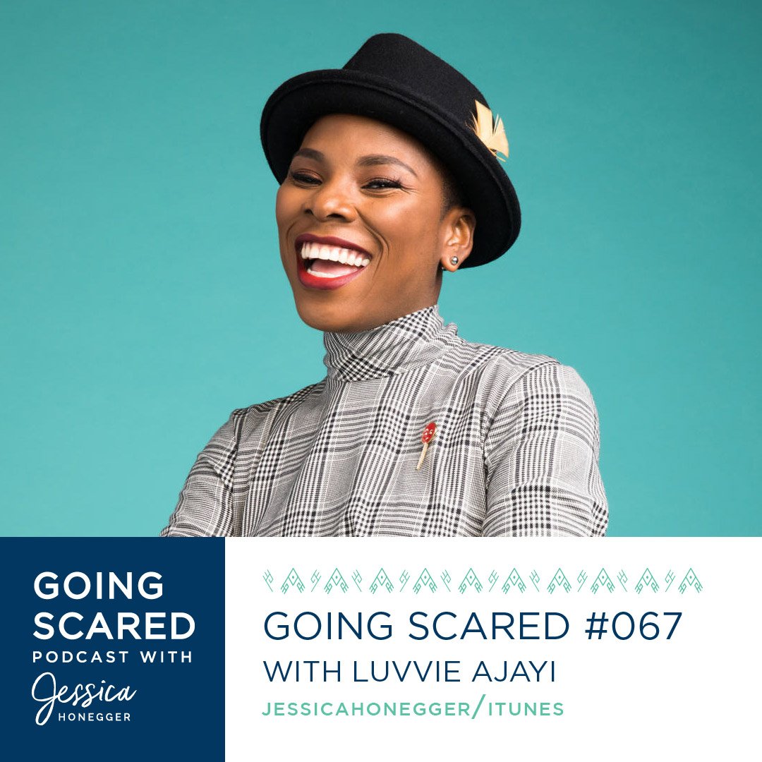 NoondayStyle's tweet photo. Need a podcast recommendation? Well, our Founder @jessicahonegger hosts a weekly episodes of the #GoingScaredPodcast, where she covers all things impact, entrepreneurship, & courage. Listen wherever you subscribe to your podcasts, or right here on iTunes: https://t.co/8rkPngirEz https://t.co/vKH6bJV3Qj