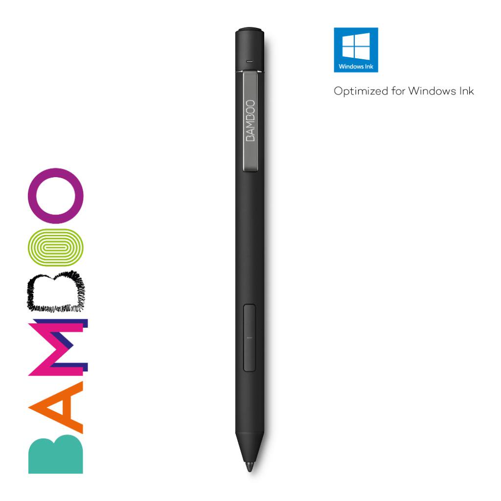 wacom's tweet photo. No need to get any more of those hard to find AAAA batteries! The new #BambooInkPlus is rechargeable and has tilt support. Learn more via @TheVerge: https://t.co/sWbTELnwvw https://t.co/w5QWL9ulbO