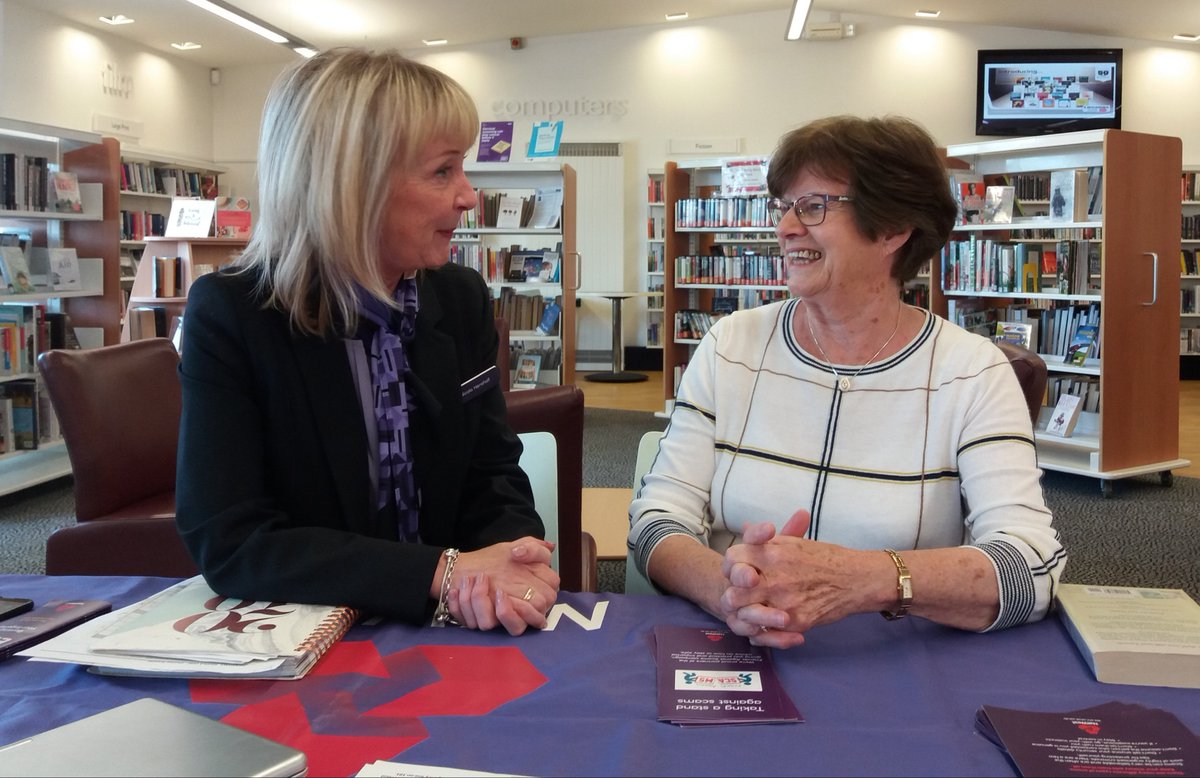 Big thank you to NatWest Community Banker Nicola Henshall for the "Taking a stand against scams" session this morning at #EuxtonLibrary  #digiskills, <a href="/henshall_nicola/">Nicola Henshall</a>, <a href="/NatWest_Help/">NatWest</a>, <a href="/FrdsEuxtonLibry/">Friends of Euxton Library</a>