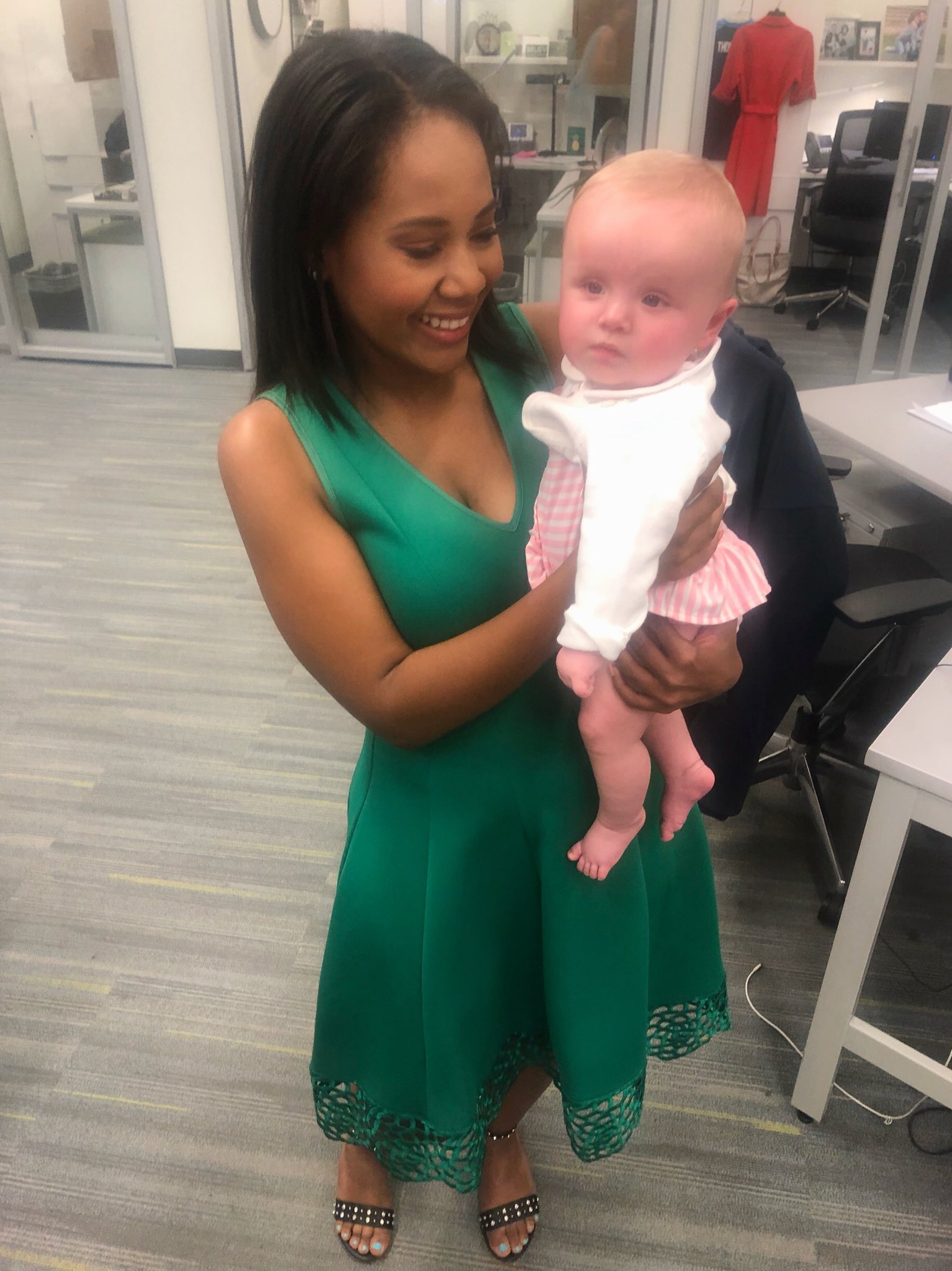 Alexandria Adams on Twitter: "I had a quick photoshoot with our newest &  youngest member of the @WSMV family, EJ! Thank you @KirbyWiley4 for  bringing this little cutie by and brightening everyone's