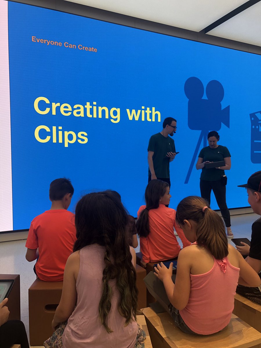 ckjoyce's tweet photo. Second summer series for @hpointschool has started! Today we are at the @Apple store @ Orland Park Mall. @OSD135 #HPsummerseries https://t.co/VISq4hp1xz