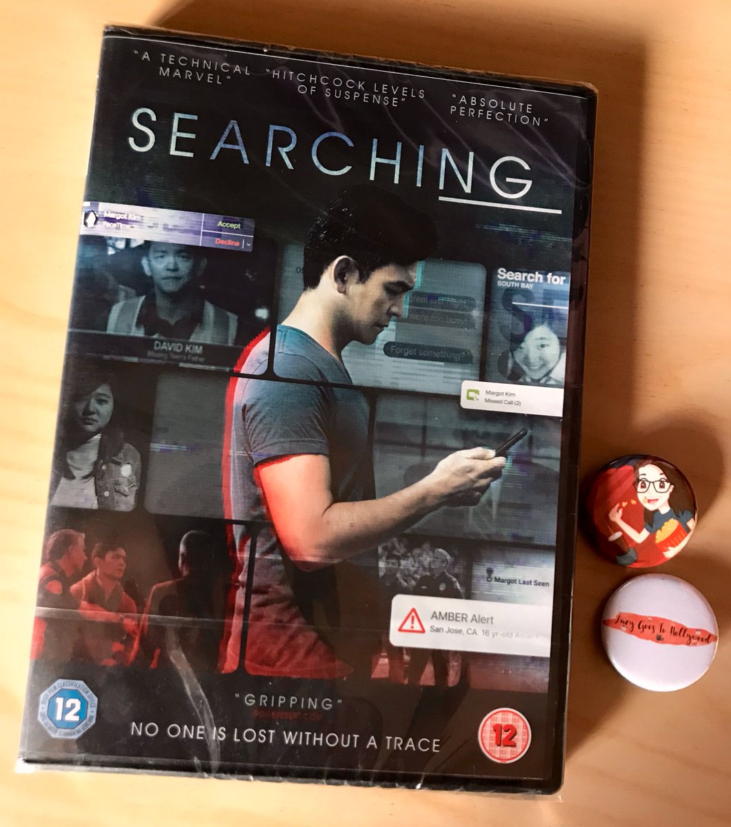 mikeycubed's tweet photo. 1st film of the day...

#NowWatching #Searching for the 2nd time with @FoxySnob thanks to her winning the dvd from the amazing @LGTHBlog!!

#LucyGoesToHollywood #FilmBlog #MovieBlog #MovieCompetition https://t.co/6UX6YPif3L