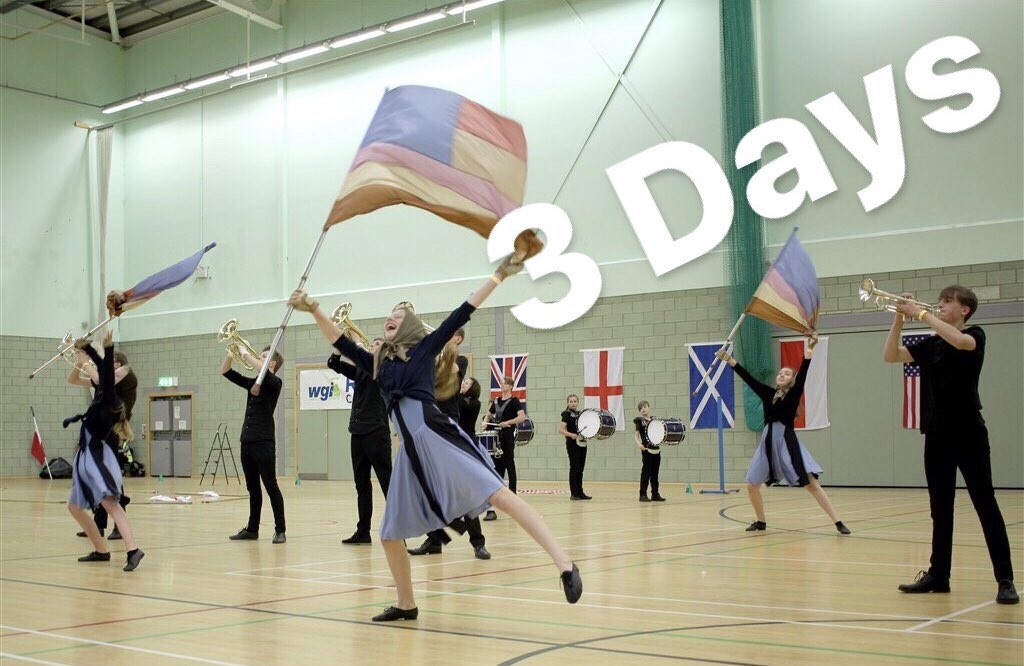 3 Days until our first <a href="/BYBAOfficial/">British Youth Band Association (BYBA)</a> show of the season!
