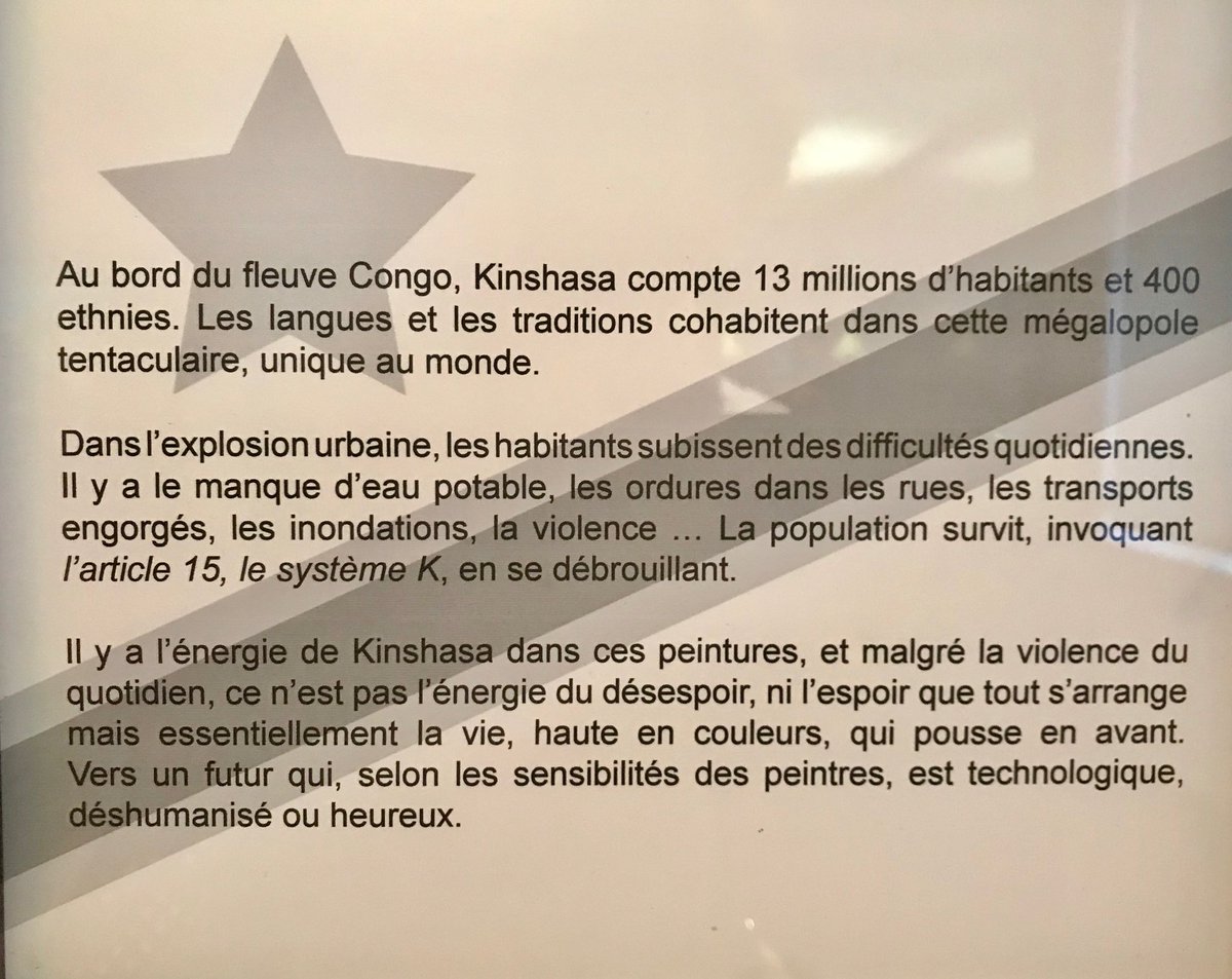 CONGO PAINTINGS 
#exposition du 31/5 au 31/11 à #Vichy au Musée des Arts d’Afrique et d’Asie 
<a href="/MuseeAaa/">Musée des arts d'Afrique et d'Asie</a>