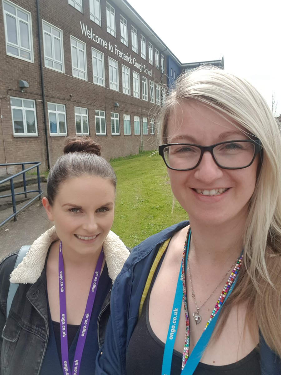Jemma from the Raising Aspirations Project and Sarah from PR were at <a href="/Frederick_Gough/">Frederick Gough</a> today taking part in yr 9 mock interviews. The students did well! Thanks for inviting us...see you next year?#ongoemployeesinthemaking #careers #interviews