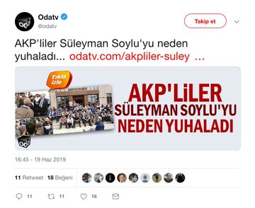 Resmi Twitter'da görüntüle