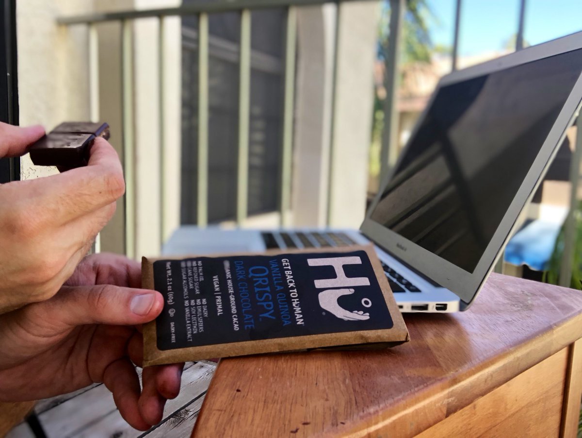 runblogaz's tweet photo. How do you tame YOUR sweet tooth? I allow myself the occasional @HuKitchen bc it’s amazing, paleo, and sticks to my dietary restrictions. Just a few squares and I’m happy! Love this stuff. Ever tried it?! #hukitchen #chocolate #healthysnack #paleo #ad https://t.co/IO0UOlystr