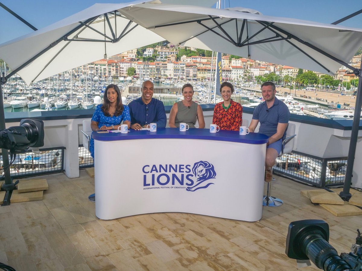 No shouting over each other here in Cannes. Another day of thoughtful conversations about creativity from <a href="/Cannes_Lions/">LIONS | The Home of Creativity</a> 💭 #CannesLions2019