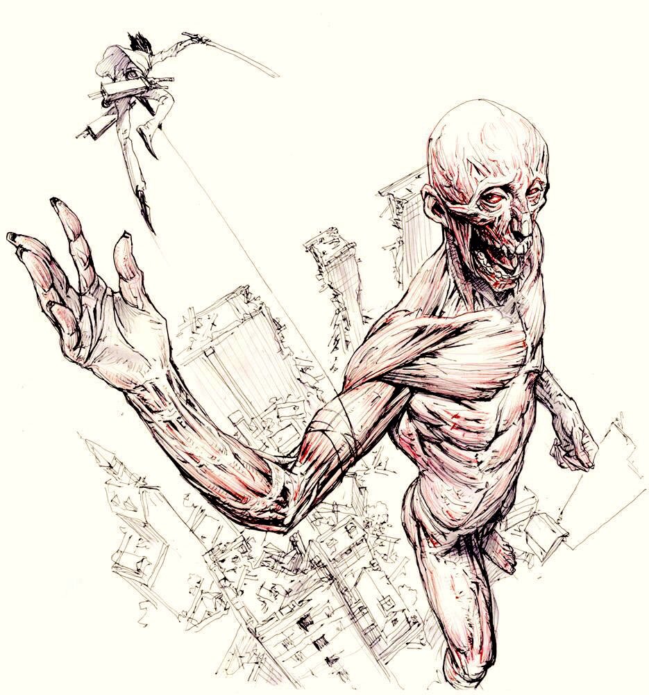 Attack on Titan / 進撃の巨人 / Shingeki no Kyojin Tribute to 諫山