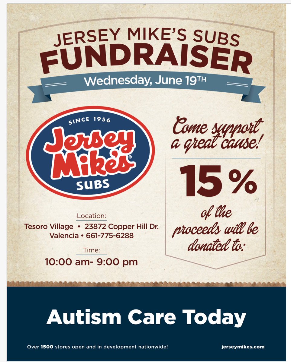 harlieneri's tweet photo. Come support my work!!! Jersey mikes on copper hill, just show a picture of this flyer 🤗🧩 https://t.co/NQlpITbinN
