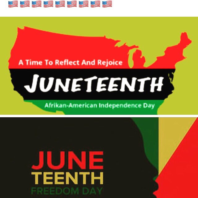 CrowBelcher's tweet photo. Happy Juneteenth America #blackfreedom #blackpride #africanamericanindependenceday https://t.co/KsO90st0Z8