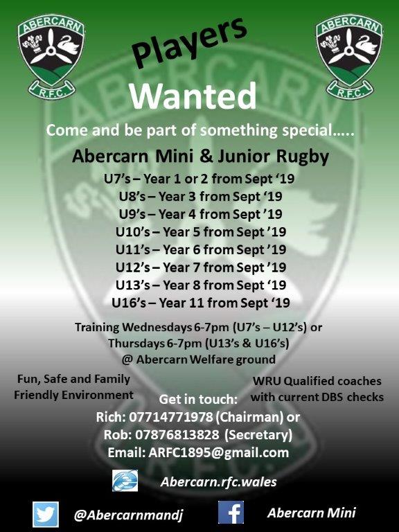 Abercarnrugby tweet picture