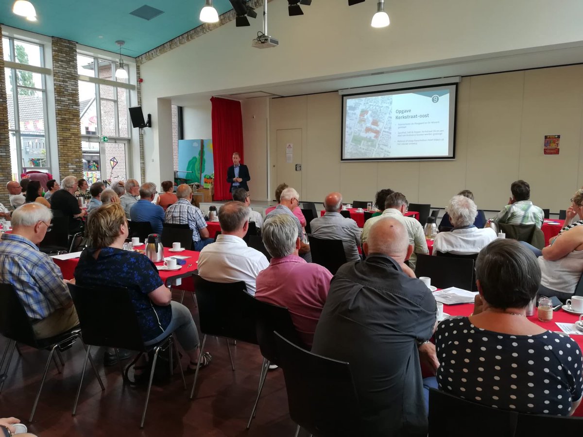 Vanavond ‘thuiswedstrijd’ in eigen @gemlanderd! Samen met bestuur en (potentiële) gebruikers in Zeeland gesproken over nieuw dorpshuis en sporthal. Veel energie en betrokkenheid🙂