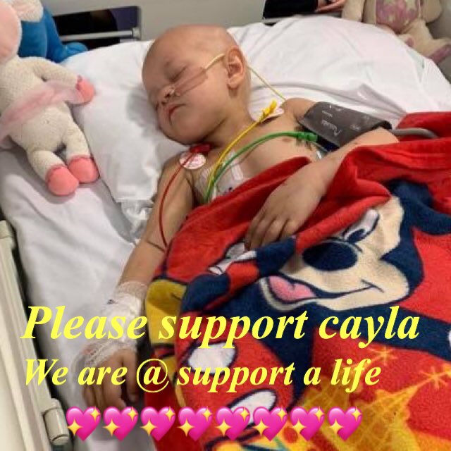 supportalife's tweet photo. Please support cayla in her fight https://t.co/pscBlulBi0 @gemlowery @msm4rsh @leebelguim @Bradleysfight @corry98 @viczste @RoarForJess @Kerrie84861743 https://t.co/YOzamQoQoM