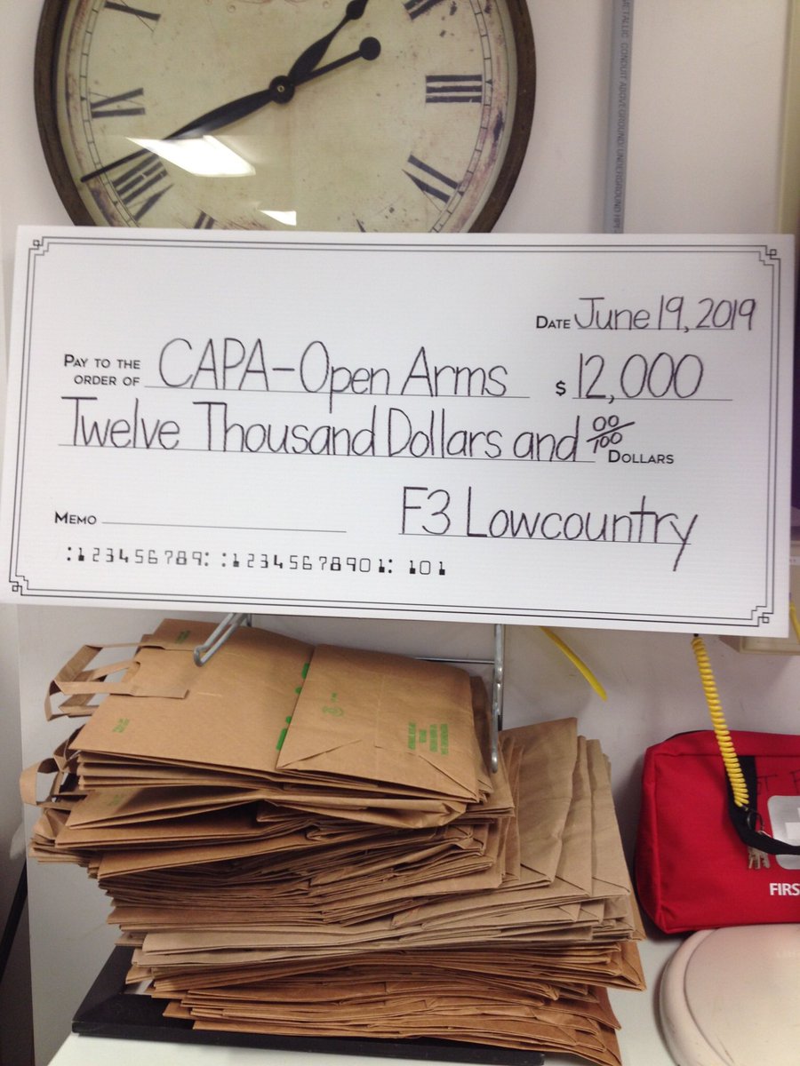 Rob Gross (@usctrebor) on Twitter photo <a href="/F3Bluffton/">F3 Bluffton</a> my mom volunteers at CAPA in Beaufort. She texted me this photo today. Good on you, men. Impressive work. She and the folks at CAPA were truly touched. <a href="/F3Bluffton/">F3 Bluffton</a> my mom volunteers at CAPA in Beaufort. She texted me this photo today. Good on you, men. Impressive work. She and the folks at CAPA were truly touched.