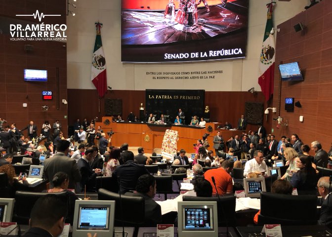 Nuevamente en el Senado de la República hacemos historia! Aprobamos en lo general y particular el Tratado entre #México, Estados Unidos y Canadá #TMEC 🇲🇽🇺🇸🇨🇦 con esto se fortalecerá la economía nacional y nos volverá más competitivos a nivel mundial.