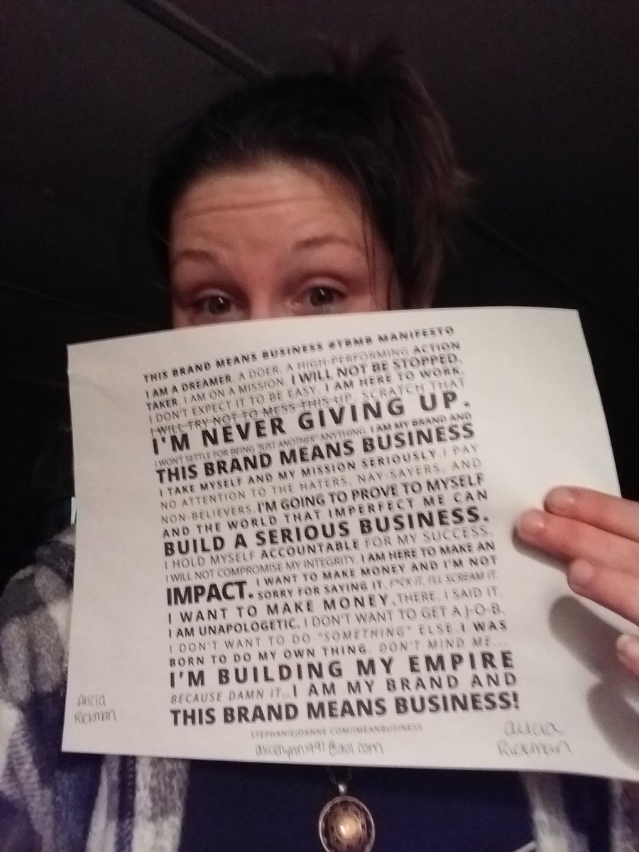 1ModernMama's tweet photo. #TBMB Manifesto printed AND signed, hiding my big goofy ass smile 🤪😬🤓 https://t.co/7ryvglSjoR