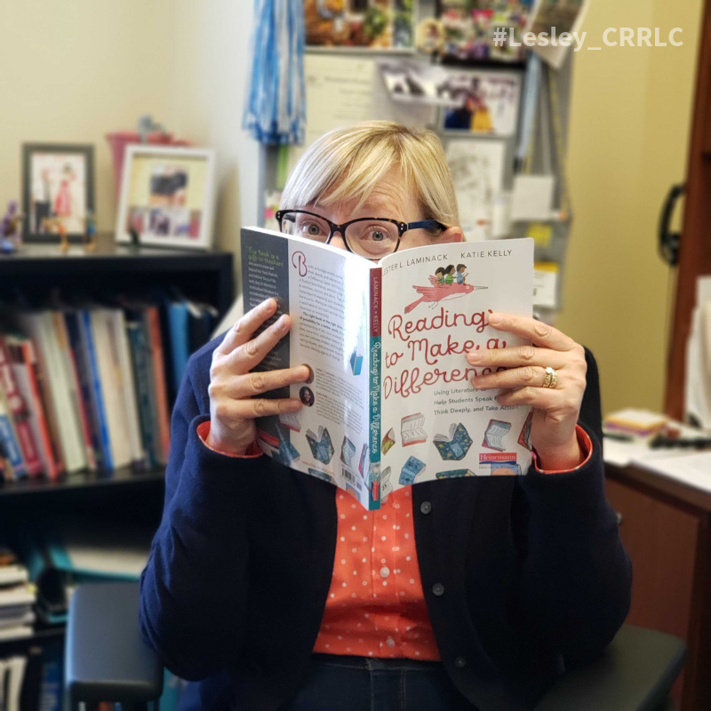 CTRLIT_Teaching's tweet image. 📖 #SummerBook Series 📖

Cindy Downend, Assistant Director of Primary Programs, recommends “Reading to Make a Difference, Using Literature to Help Students Speak Freely, Think Deeply, and Take Action,” by @lester_laminack and @ktkelly14  @HeinemannPub.