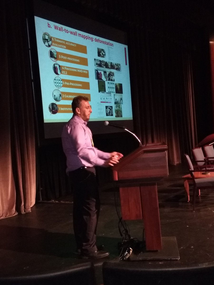 ECOMAP1's tweet photo. Presentación del enfoque wall to wall mapping deforestation del sistema SaMof de México #GFWSummit 2019 https://t.co/Fy0EshbTfh